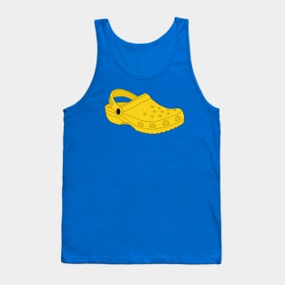 Yellow Croc Tank Top